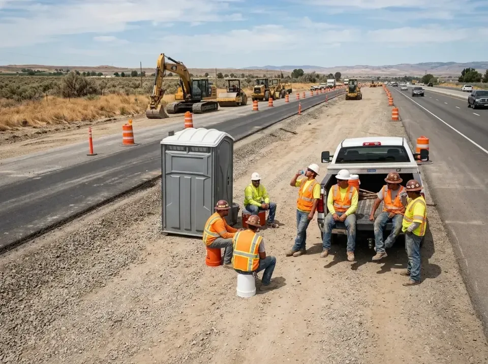 highway-road-construction-crew-007 — frequently asked questions, Porta Potty and Restroom Rentals in Glendora, CA